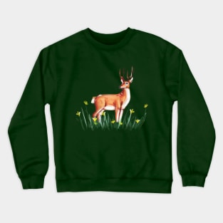 White tailed Deer Crewneck Sweatshirt
